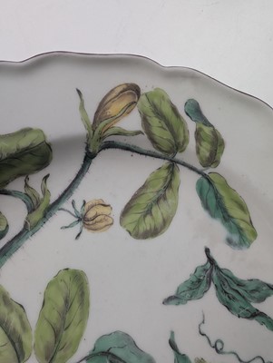 Lot 123 - A mid-18th century Chelsea Porcelain 'Hans Sloane' plate