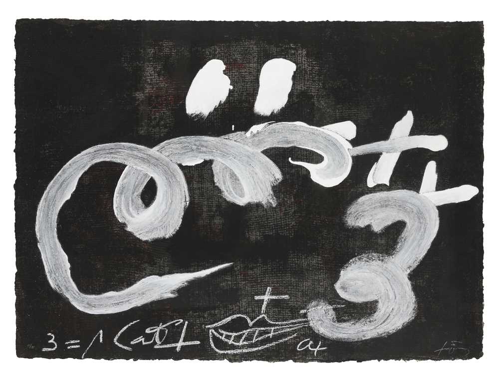 Lot 113 - Antoni Tàpies (Spanish, 1923-2012)