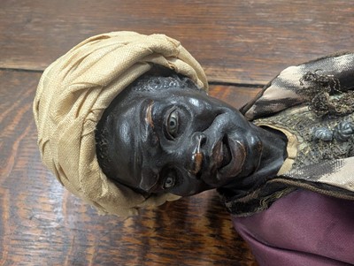 Lot 35 - An early 19th Century Neapolitan terracotta & wood creche figure circa 1820