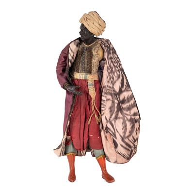 Lot 35 - An early 19th Century Neapolitan terracotta & wood creche figure circa 1820