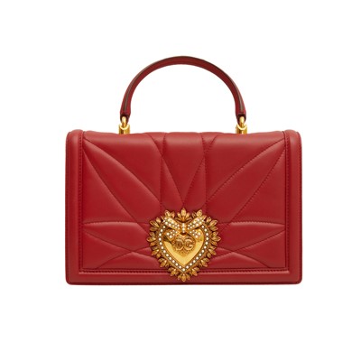 Lot 60 - Dolce & Gabbana Red Devotion Top Handle Bag