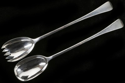 Lot 268 - A pair of Antique George III Sterling Silver...