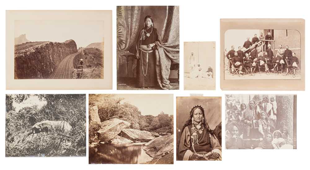 Lot 126 - Samuel Bourne (1834-1912), John Burke (1843-1900), Theodor Paar, and others, c.1880s