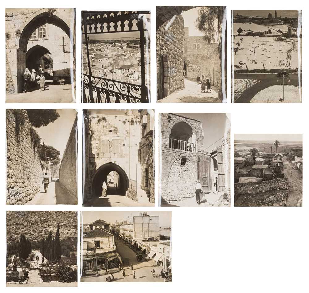 Lot 141 - JERUSALEM, JAFFA & GAZA, c.1940