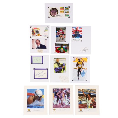 Lot 618 - Autograph Collection.- Olympic Champions