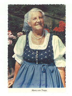 Lot 395 - Von Trapp (Maria)