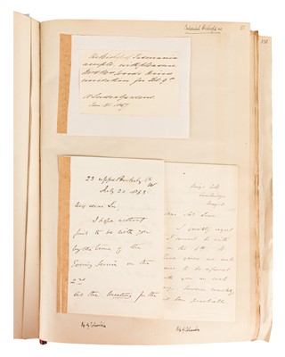 Lot 50 - Autograph Album.- Religion