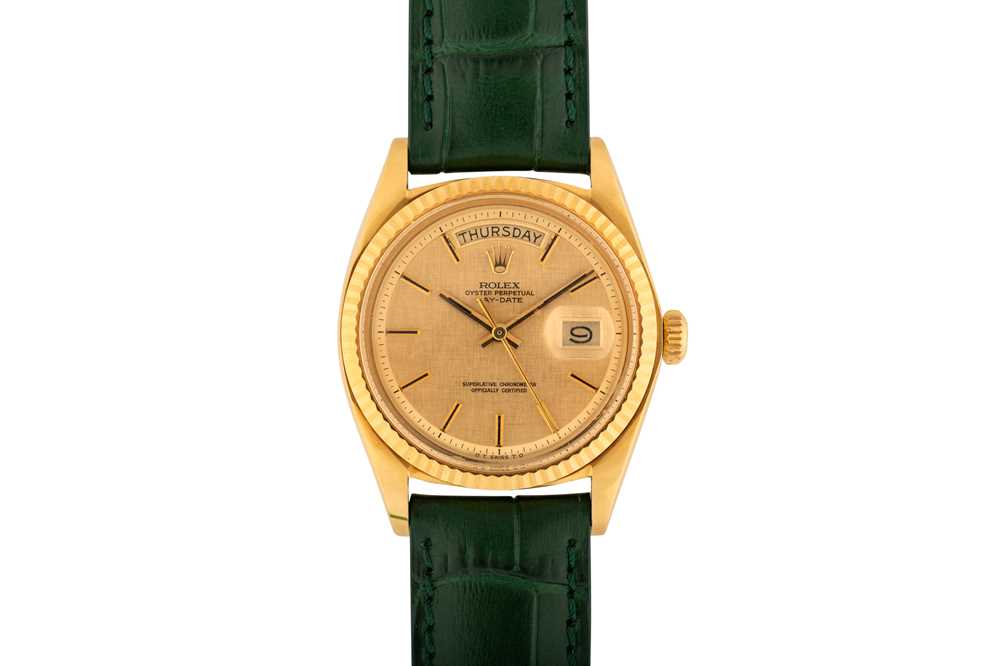 409 - Men's Rolex 18k Gold Wristwatch