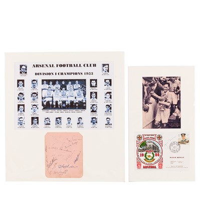 Lot 617 - Arsenal Football Club, 1953