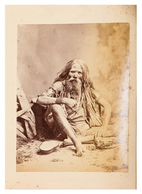Lot 111 - INDIA, STUDIO PORTRAIT STUDIES, c.1880