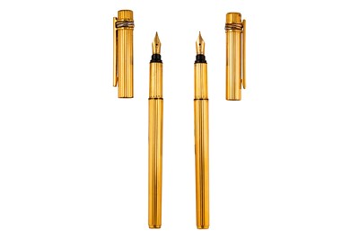 Lot 506 - Pair of Les Must de Cartier fountain pens