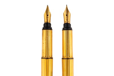 Lot 506 - Pair of Les Must de Cartier fountain pens