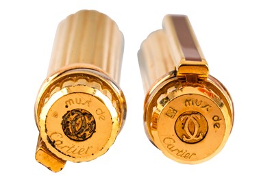 Lot 506 - Pair of Les Must de Cartier fountain pens