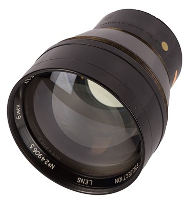 Lot 194 - A Taylor Hobson 6" f/1.5 Television Projection Lens