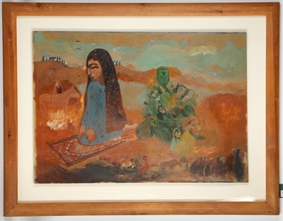 Lot 176 - Samira Abassy, 20th century, British School....