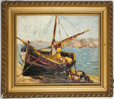 Lot 175 - 20th Century, Continental School. 'Tied up...