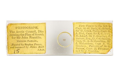 Lot 50 - A Microphotograph by J.B Dancer (1812-1887)