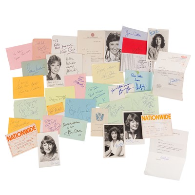 Lot 80 - Autograph Collection.- Actors & Tv celebrities