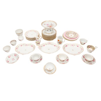 Lot 340 - A collection of 18th / 19th century English porcelain