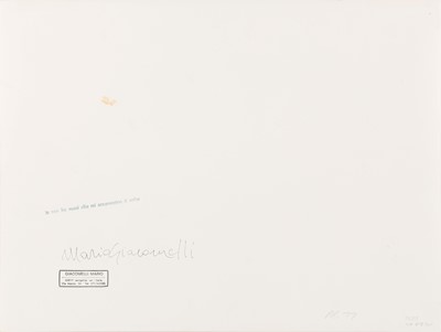 Lot 67 - Mario Giacomelli (1925-2000)