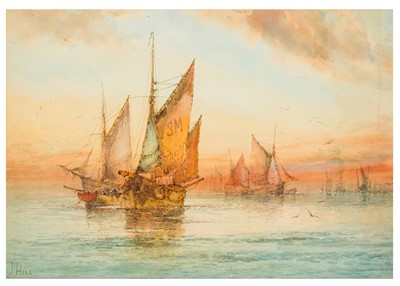 Lot 151 - J Hill (British late 19th- early 20th Century)