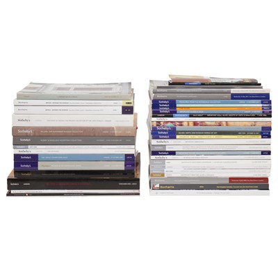 Lot 521 - A collection of Sotheby’s, Chrsitie’s, and Bonham’s auction catalogues