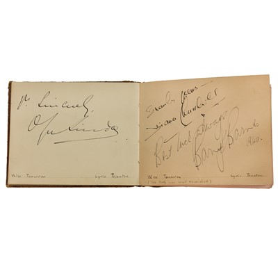 Lot 76 - Autograph Collection.- Actors & Entertainers