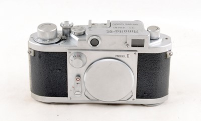Lot 189 - Minolta-35 Model II Leica Copy Camera Body.
