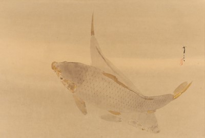Lot 105 - Attributed to Watanabe Seitei 渡辺省亭 (Japanese, 1851-1918), Meiji period