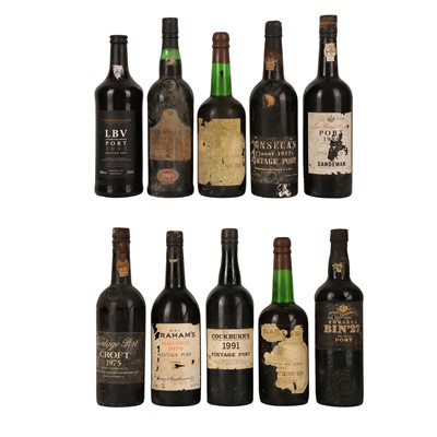 Lot 269 - Mixed Ports - 10 bottles