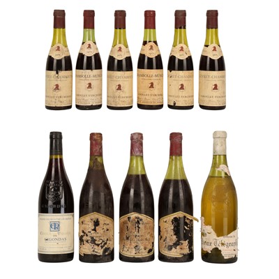 Lot 180 - Burgundy and Rhone Selection - 11 bottles