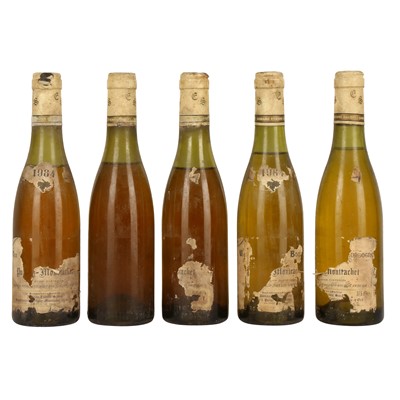 Lot 155 - Sauzet Puligny-Montrachet 1984 - 5 half bottles