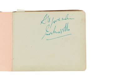 Lot 67 - Autograph Albums.- Vintage Actors & Entertainers
