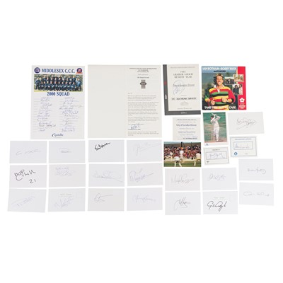 Lot 631 - Cricket Interest.