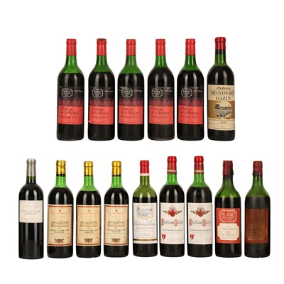 Lot 137 - Mixed Aged Bordeaux - 15 bottles