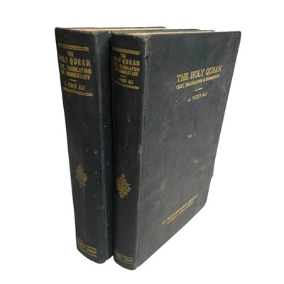 Lot 24 - Abdullah Yusuf Ali The Holy Qur-an: 1938. Inscribed