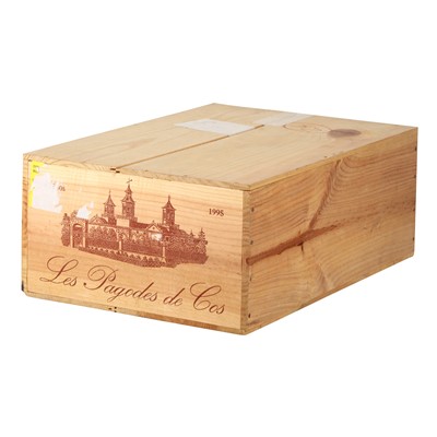 Lot 112 - Les Pagodes de Cos, St Estèphe, 1995 - 12 bottles
