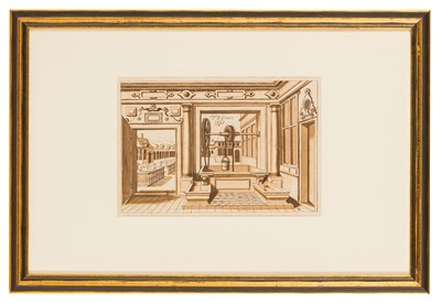 Lot 39 - T F Groon, (Northern European, mid-late 17th century), after Vredeman de Vries (1527-1604/23)
