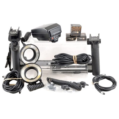 Lot 211 - Olympus OM Macro Ring Flash Units & Accessories.