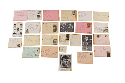 Lot 320 - Autograph Collection.- Pop Music, 1960s