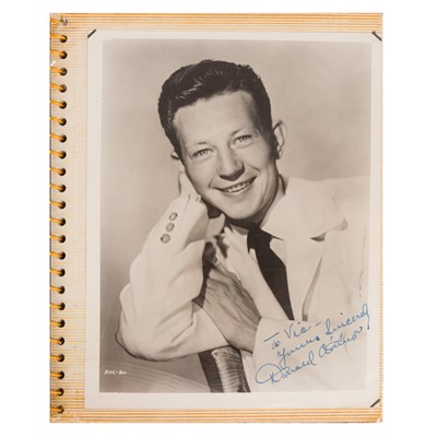Lot 126 - Photograph Collection.- Actors & Entertainers