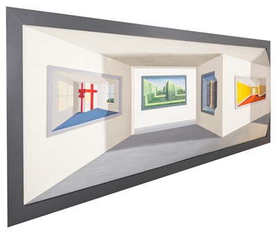 Lot 131 - Patrick Hughes (British, b.1939)