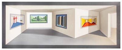 Lot 131 - Patrick Hughes (British, b.1939)