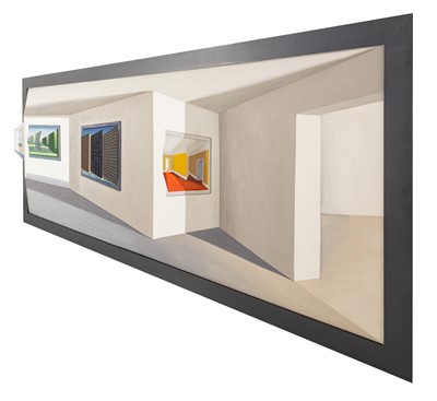Lot 131 - Patrick Hughes (British, b.1939)