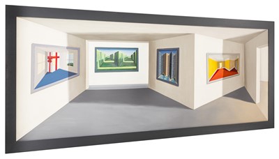 Lot 131 - Patrick Hughes (British, b.1939)