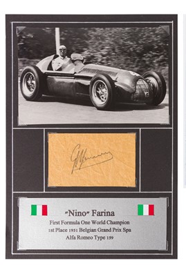 Lot 633 - Farina (Nino)