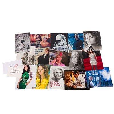 Lot 135 - Photograph Collection.- Actresses