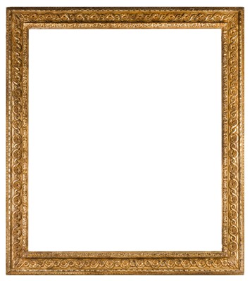 Lot 317 - Italian 18th/19th Century, carved and gilded Cassetta frame