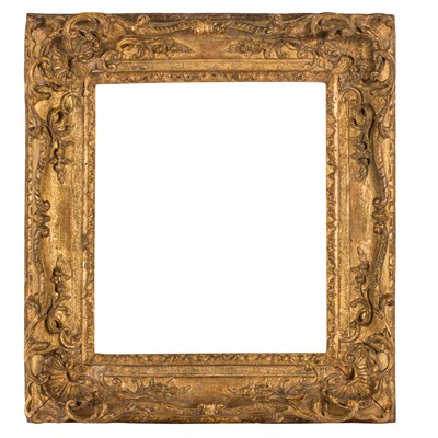 Lot 310 - Louis XV carved and pierced gilded frame