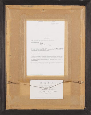 Lot 31 - Jacques-Henri Lartigue (1894-1986)